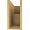 Ekena Millwork 7"W x 21"D x 14"H Classic Chapel Hill Rough Cedar Woodgrain TimberThane Corbel, Primed Tan CORUR07X21X14CHPRCPR - alternate 2